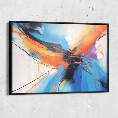 Abstract Multi Color Painting