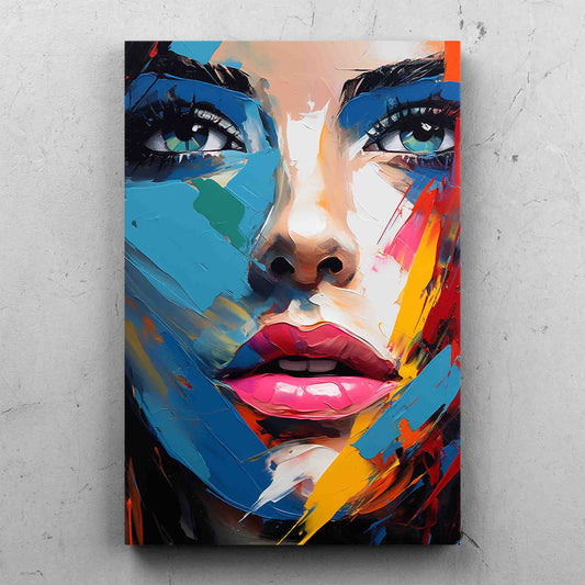 Beauty Knife Painted Face