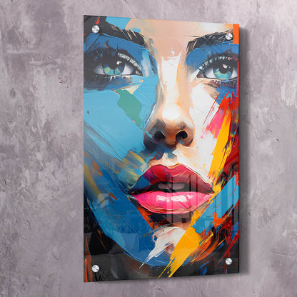Beauty Knife Painted Face