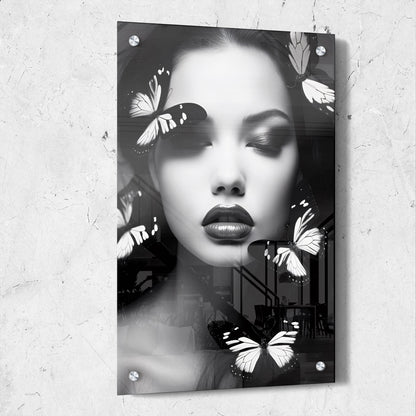 Butterfly Black and White Beauty