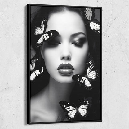 Butterfly Black and White Beauty