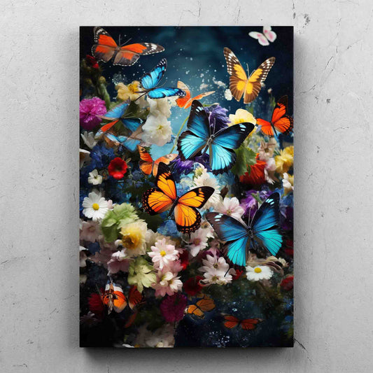 Colorful Fluttered Butterflies