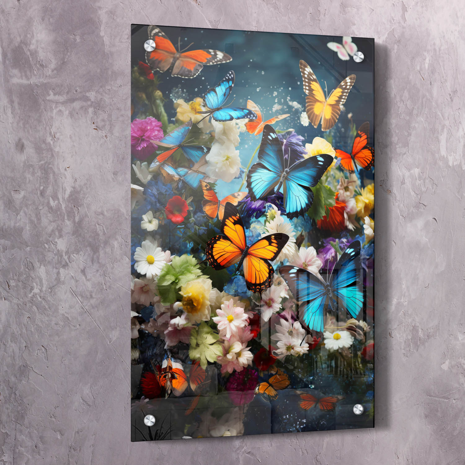 Colorful Fluttered Butterflies