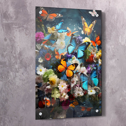Colorful Fluttered Butterflies