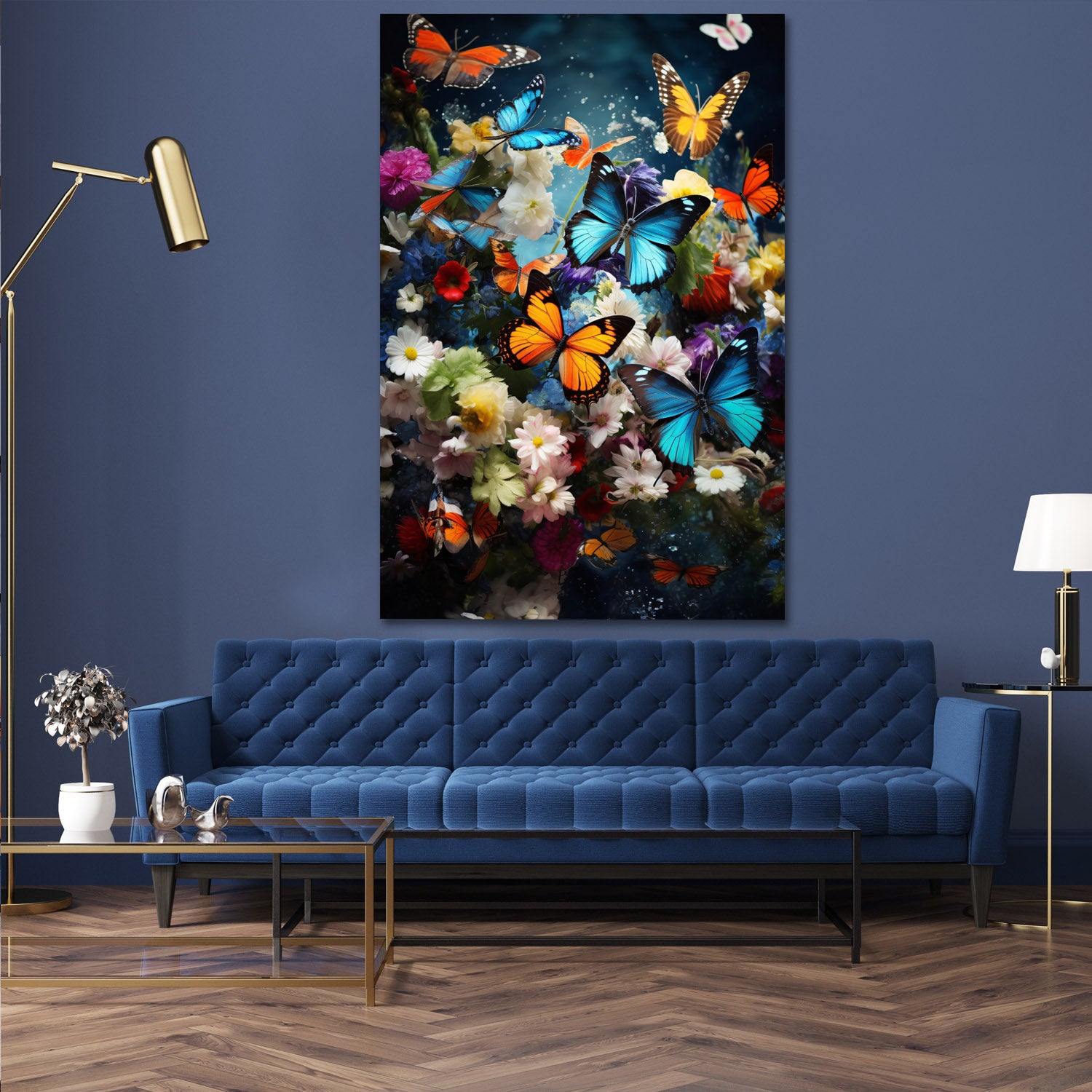 Colorful Fluttered Butterflies