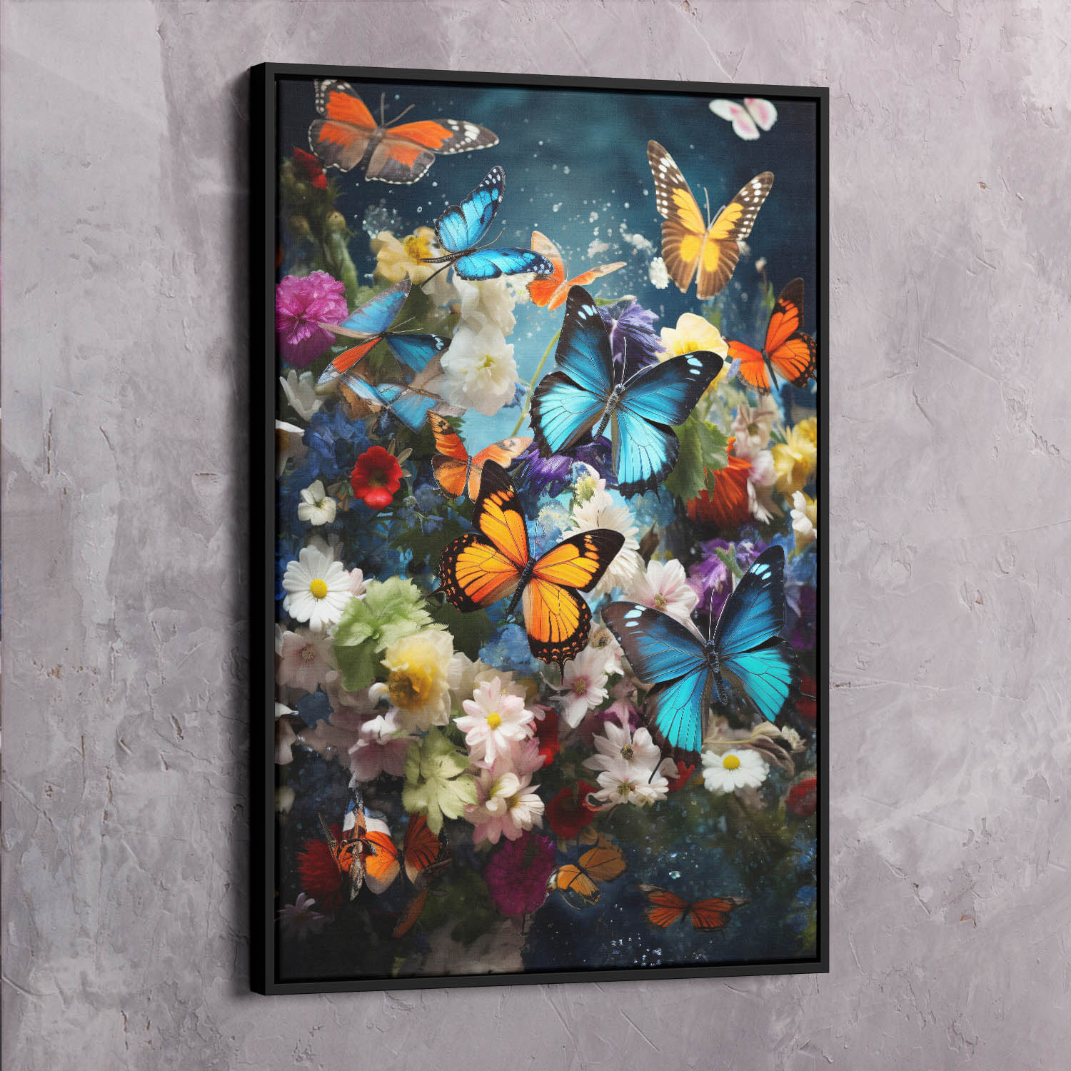 Colorful Fluttered Butterflies