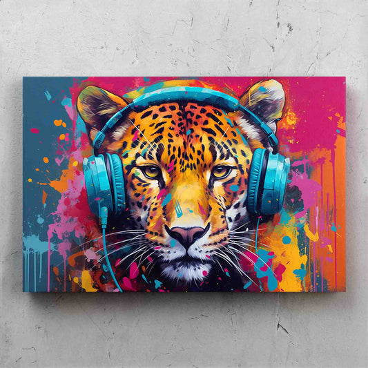 DJ Leopard Paint