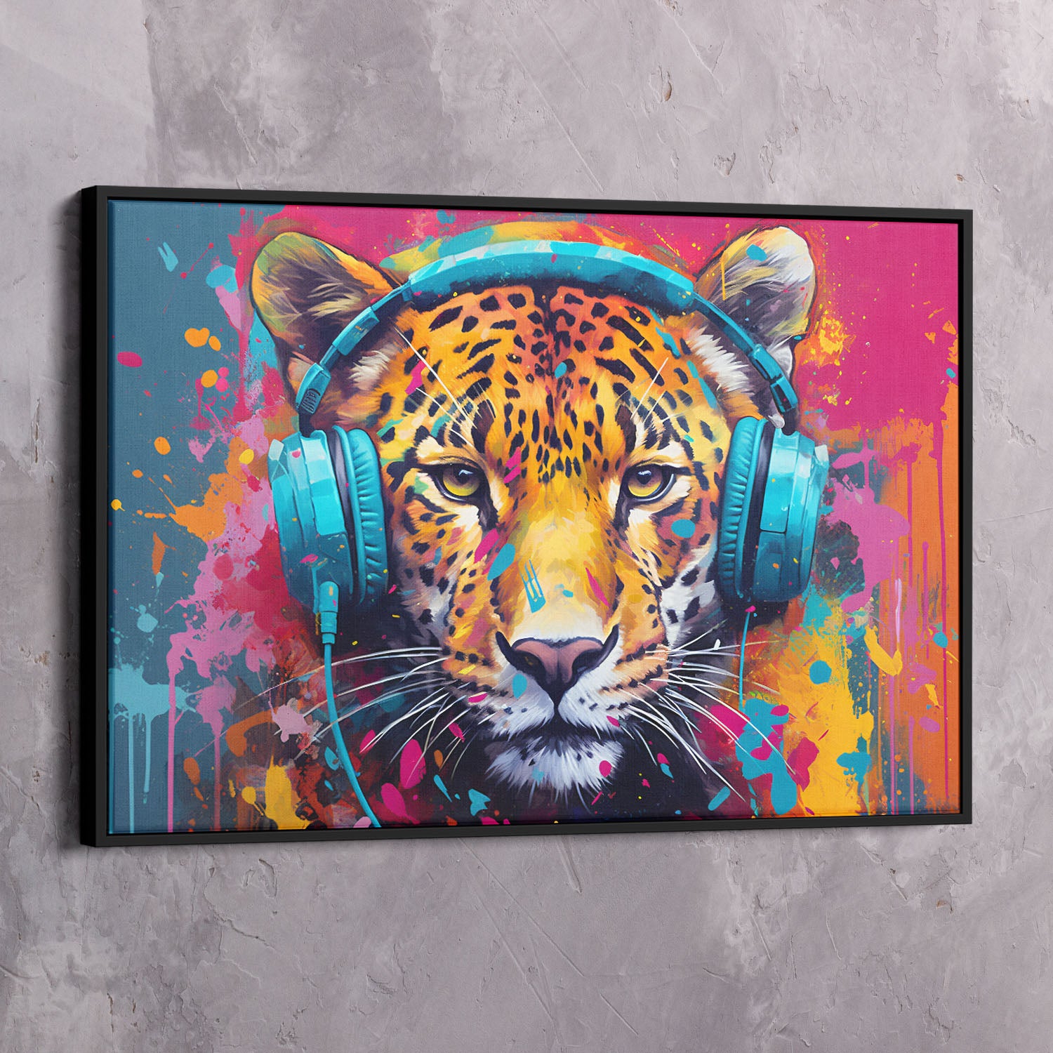 DJ Leopard Paint