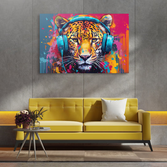 DJ Leopard Paint