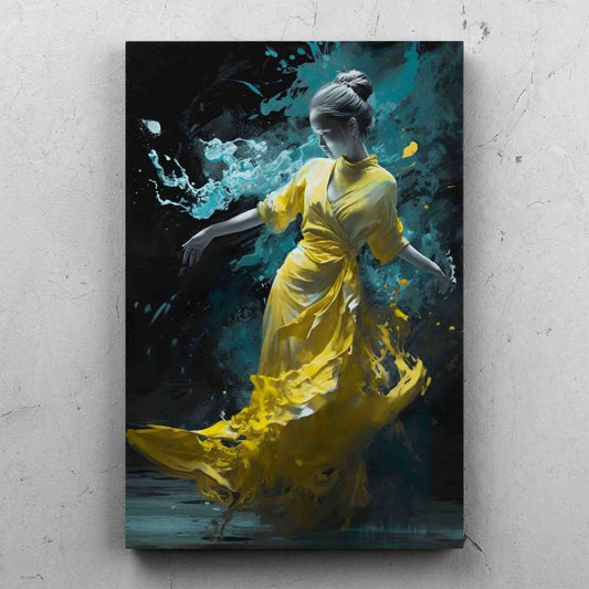 Dancing Beauty Spallter Paint