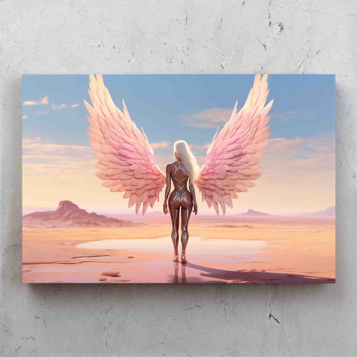 Desert Angel Pink Wings