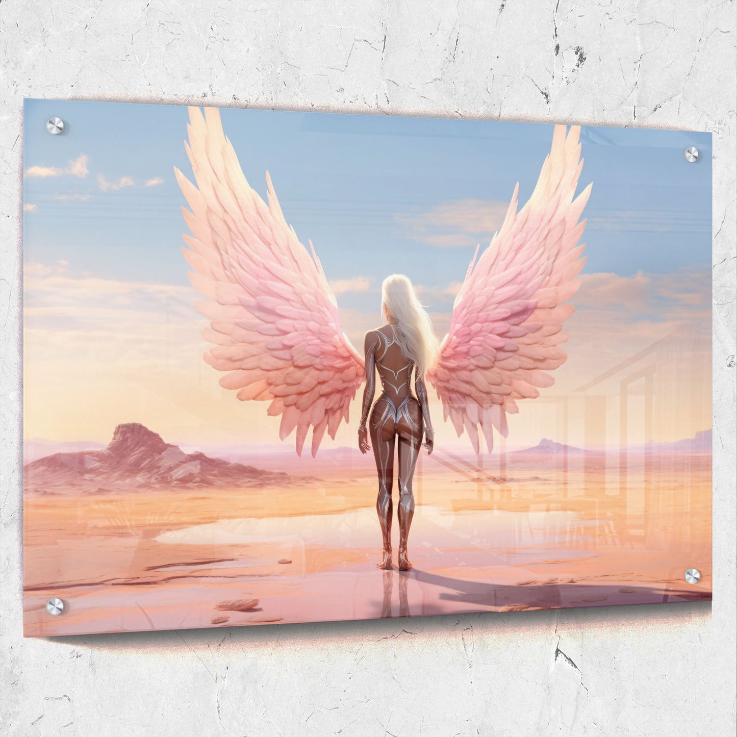 Desert Angel Pink Wings