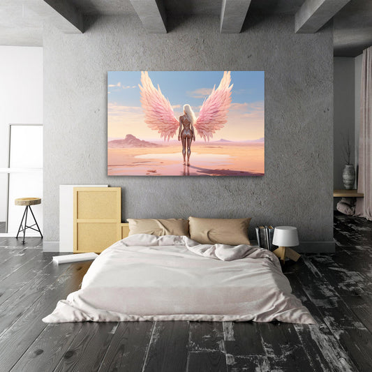 Desert Angel Pink Wings