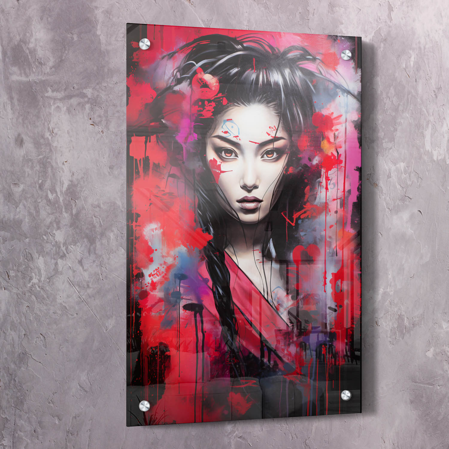 Geisha Assassin Grafitti