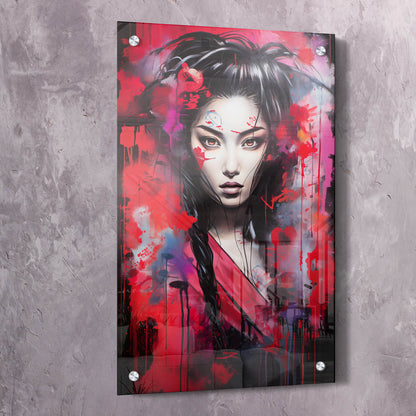 Geisha Assassin Grafitti