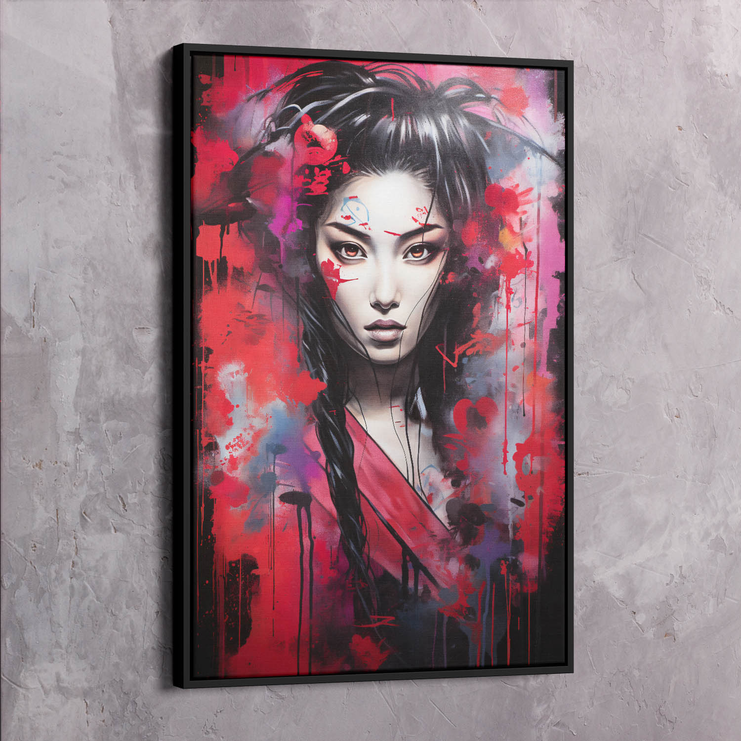 Geisha Assassin Grafitti