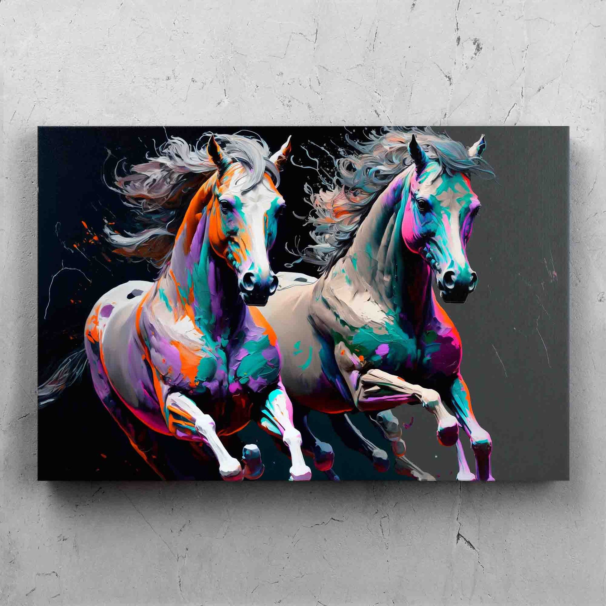 Horse Runnig Paint