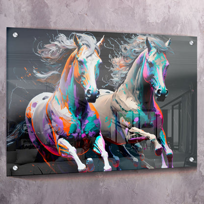 Horse Runnig Paint