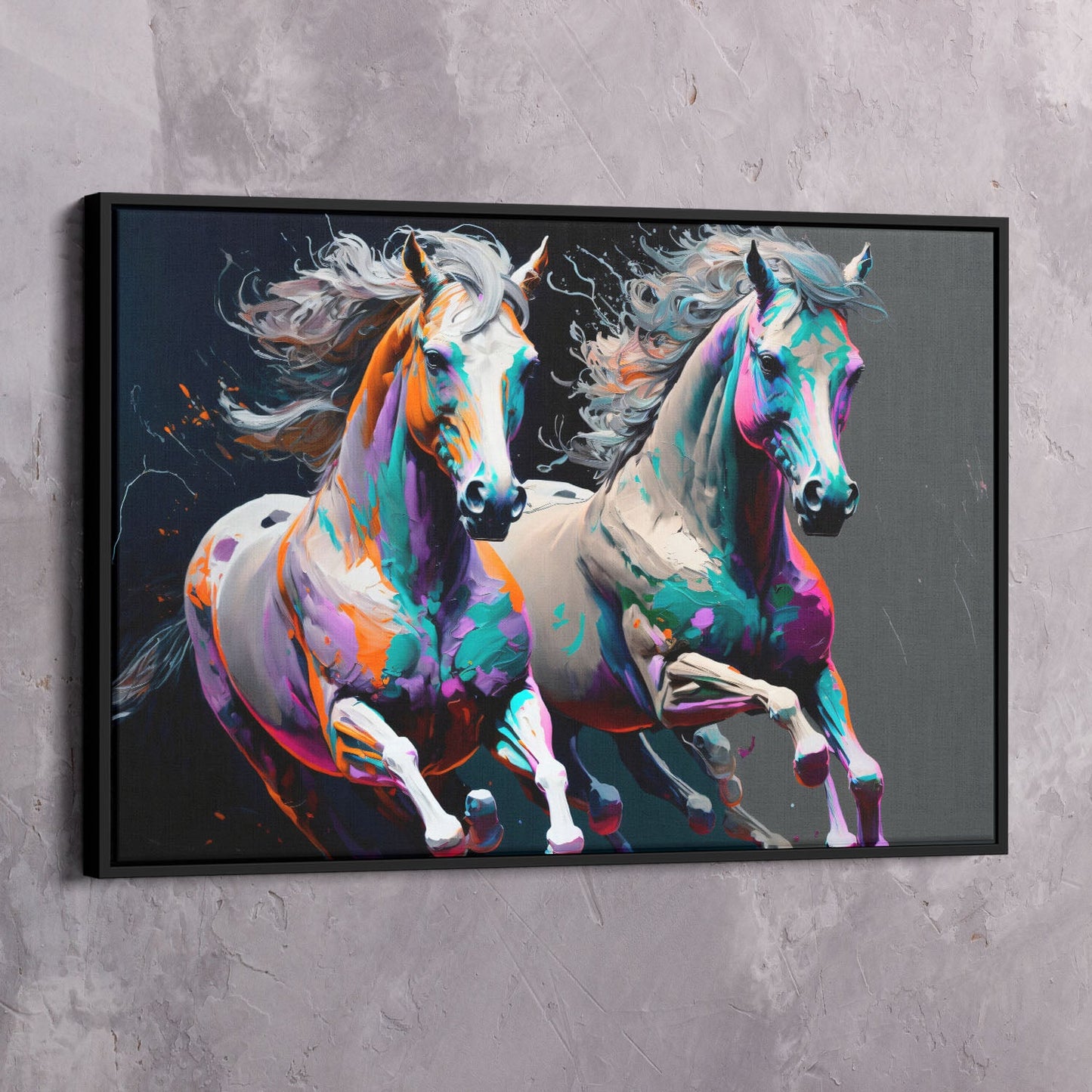 Horse Runnig Paint