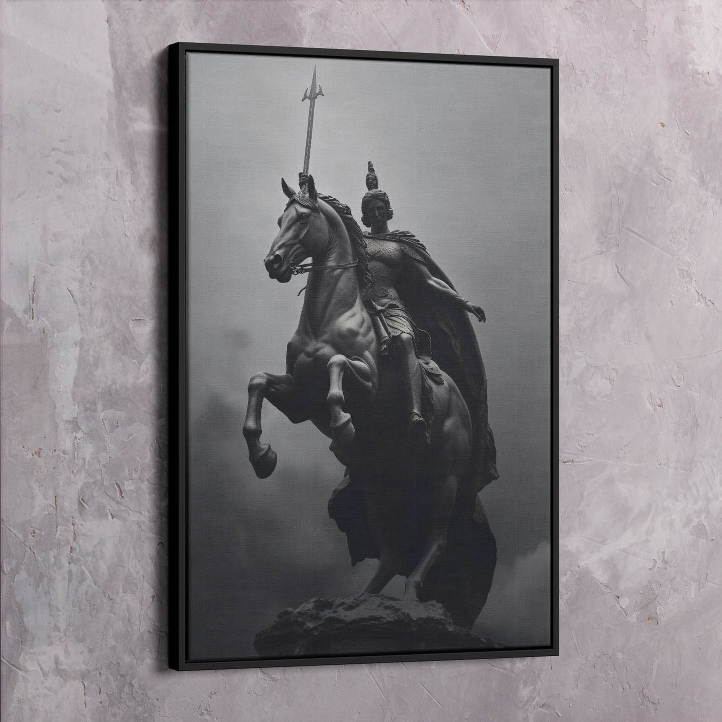 Knight Rider Horse Statue