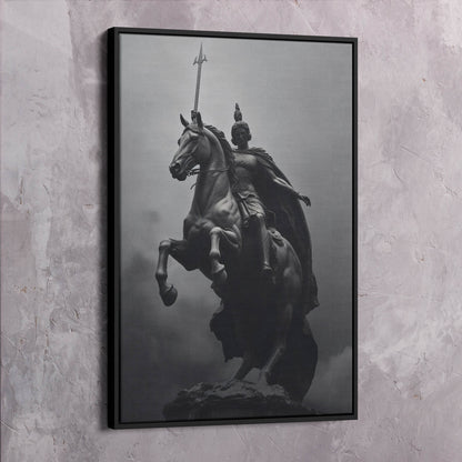 Knight Rider Horse Statue