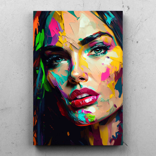Megan Fox Knife Paint