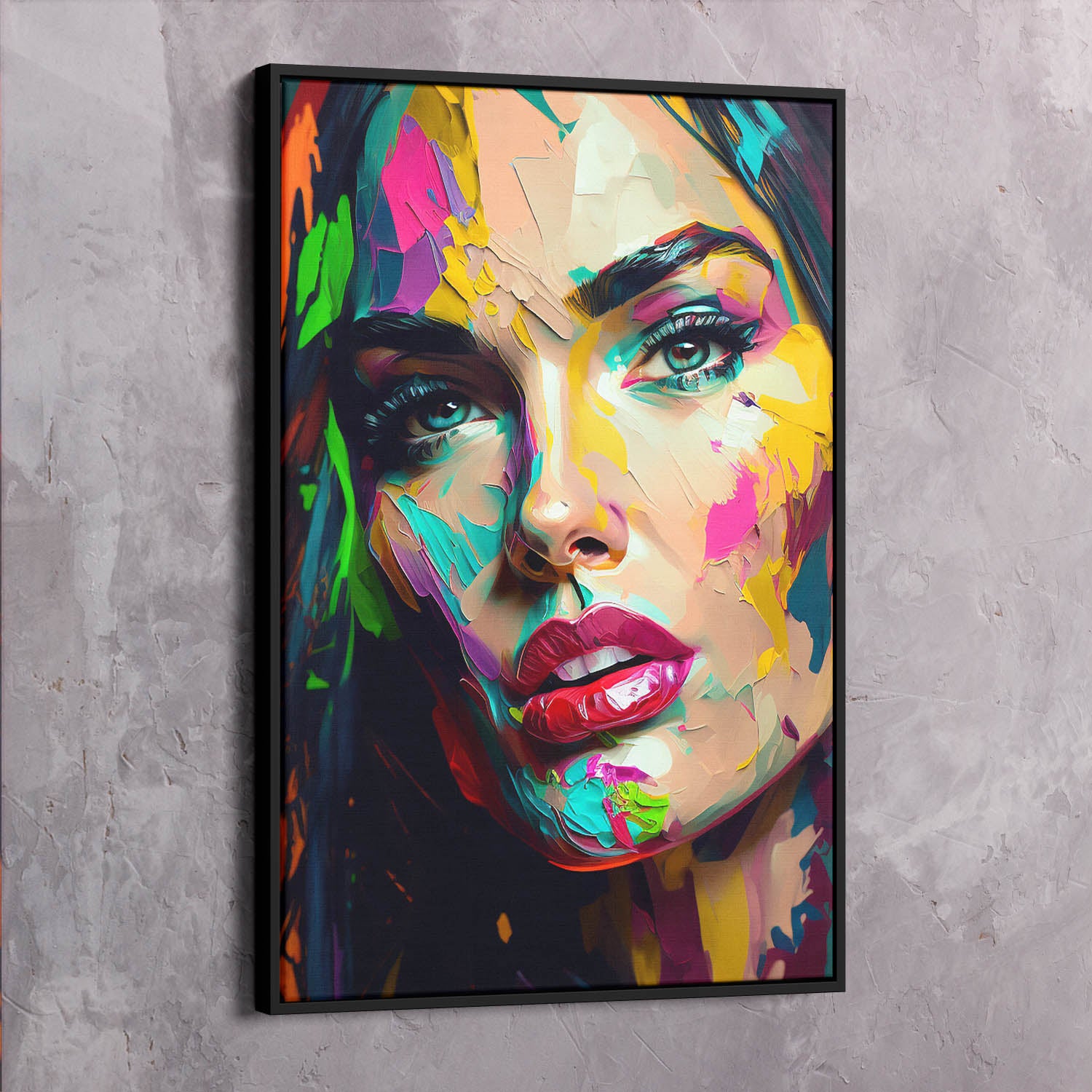 Megan Fox Knife Paint