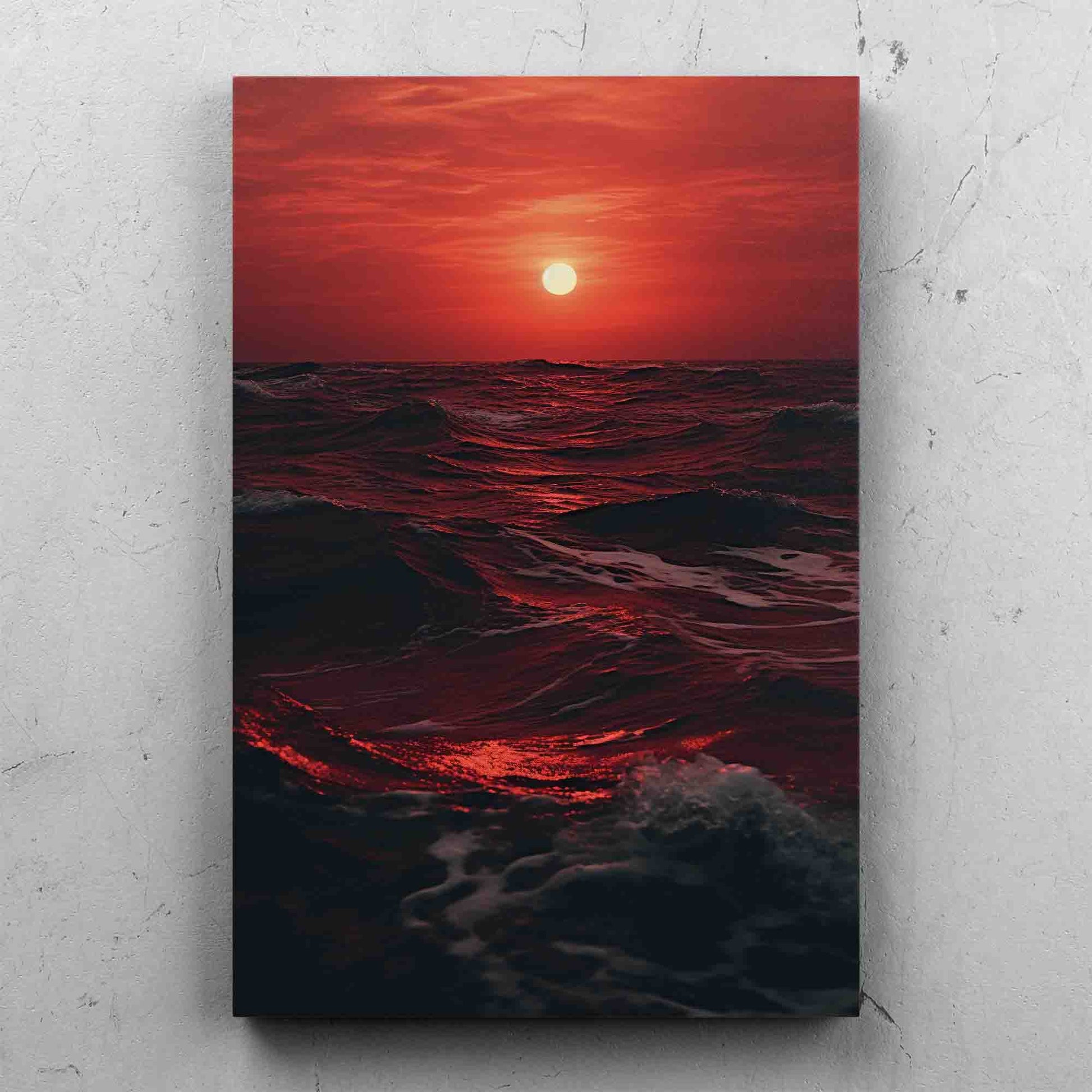 Ocean Red Sunset