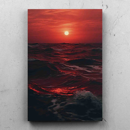 Ocean Red Sunset