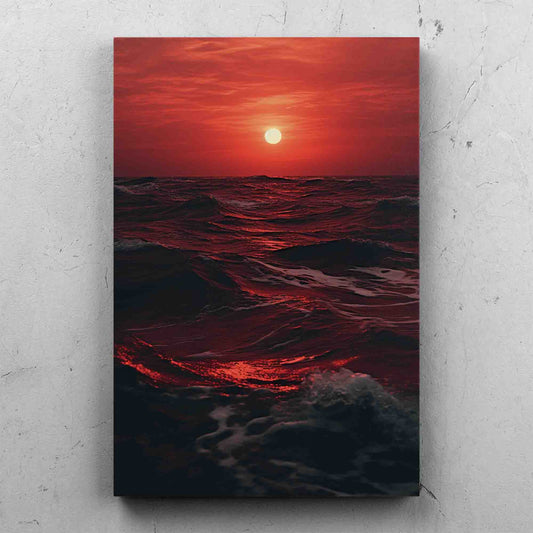 Ocean Red Sunset