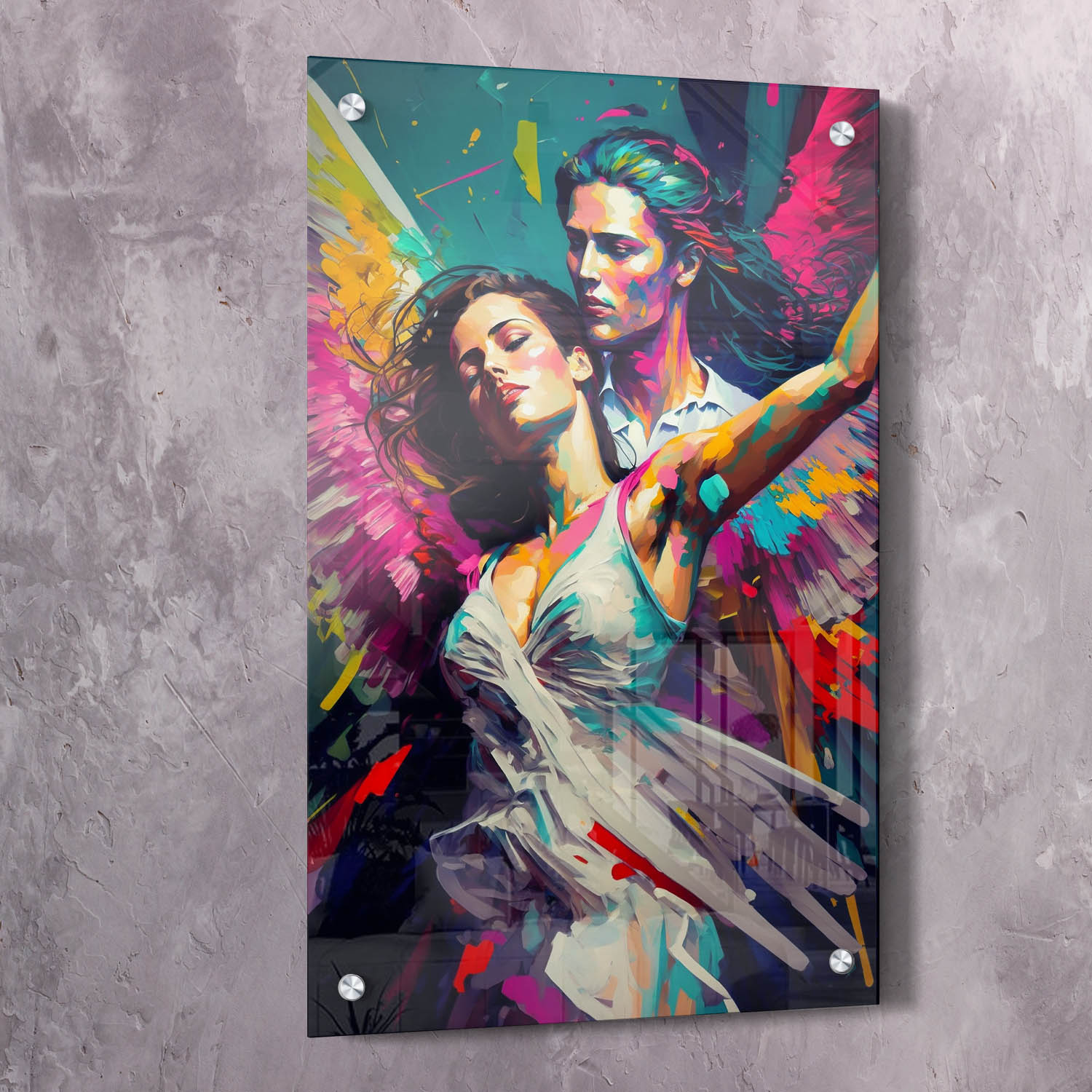 Tango Dancers Paint