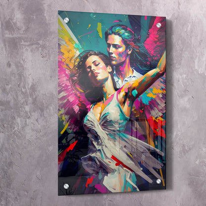 Tango Dancers Paint