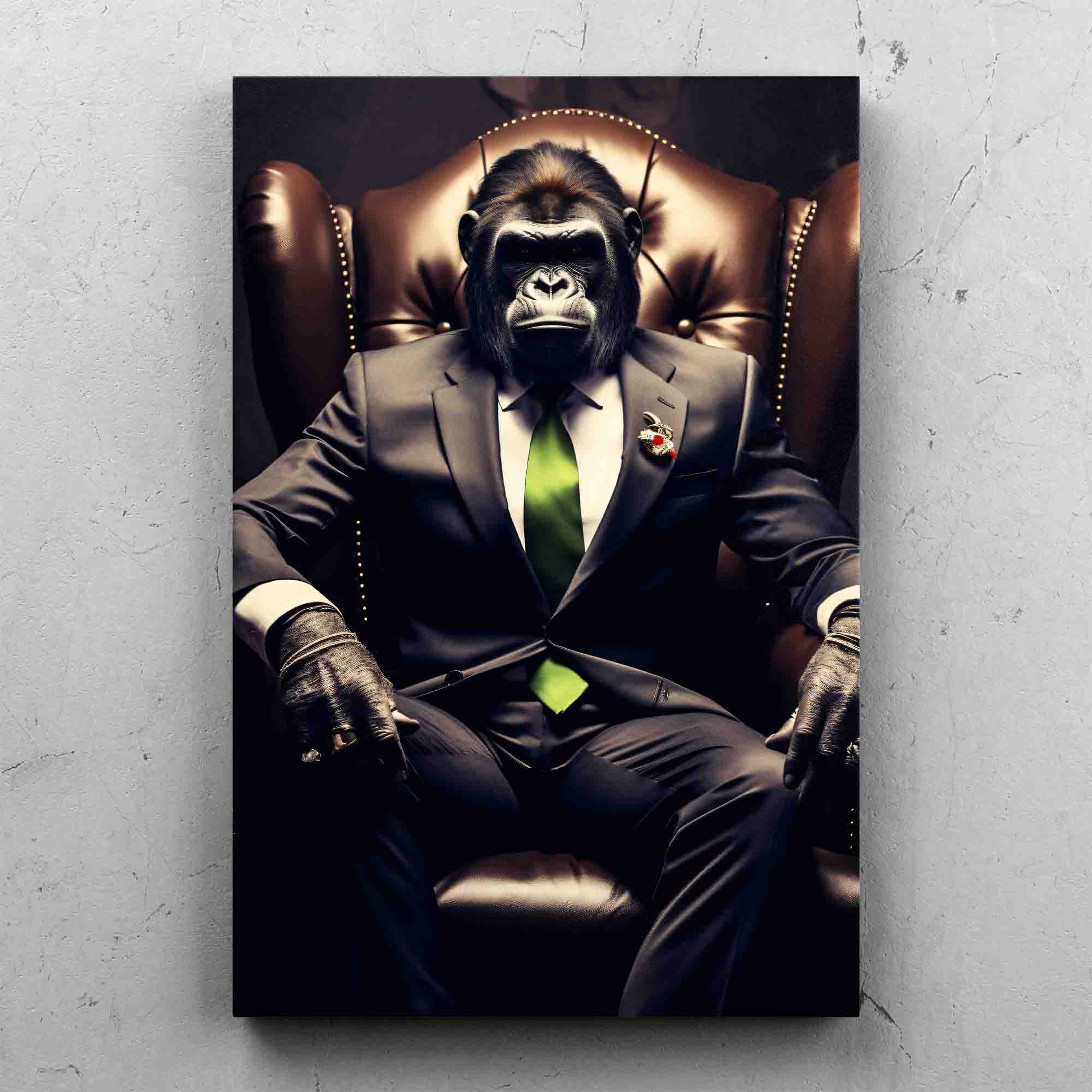 Vintage Ape with Suit