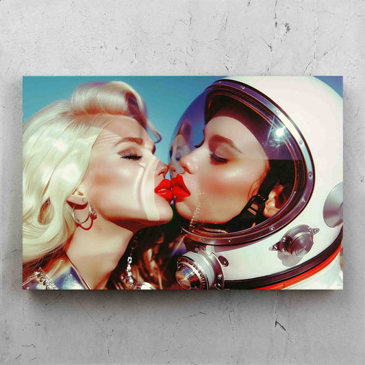 Astronaut Women Digital Portrait