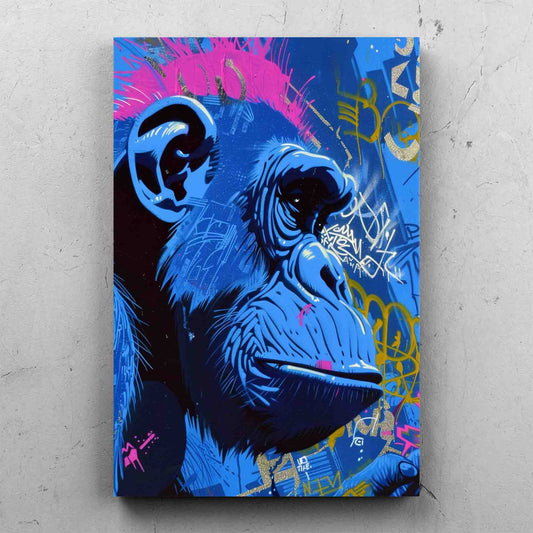 Chimpanzee Pop Art Painting