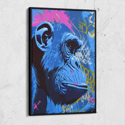 Chimpanzee Pop Art Painting
