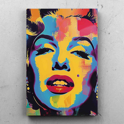 Colorful Marilyn Monroe Pop Art