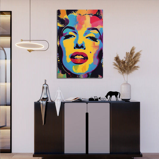 Colorful Marilyn Monroe Pop Art
