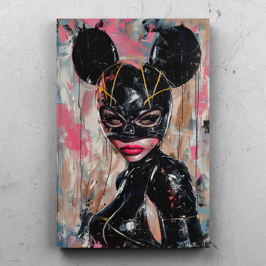 Colorful Pop Art Mouse Painting