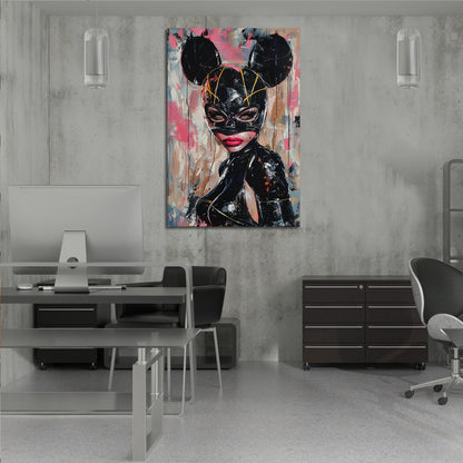 Colorful Pop Art Mouse Painting