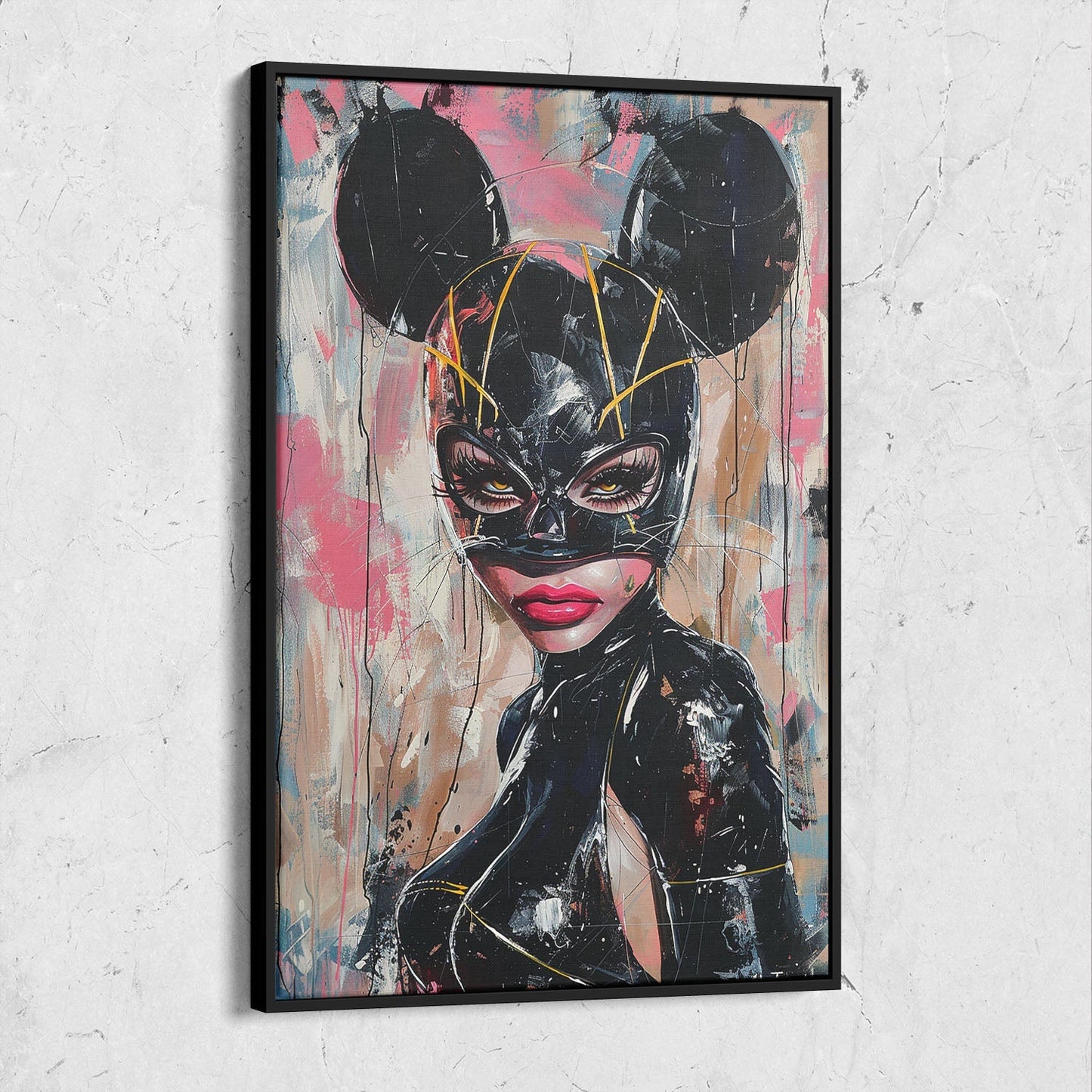 Colorful Pop Art Mouse Painting