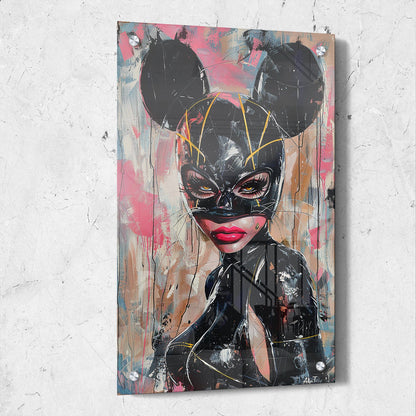 Colorful Pop Art Mouse Painting