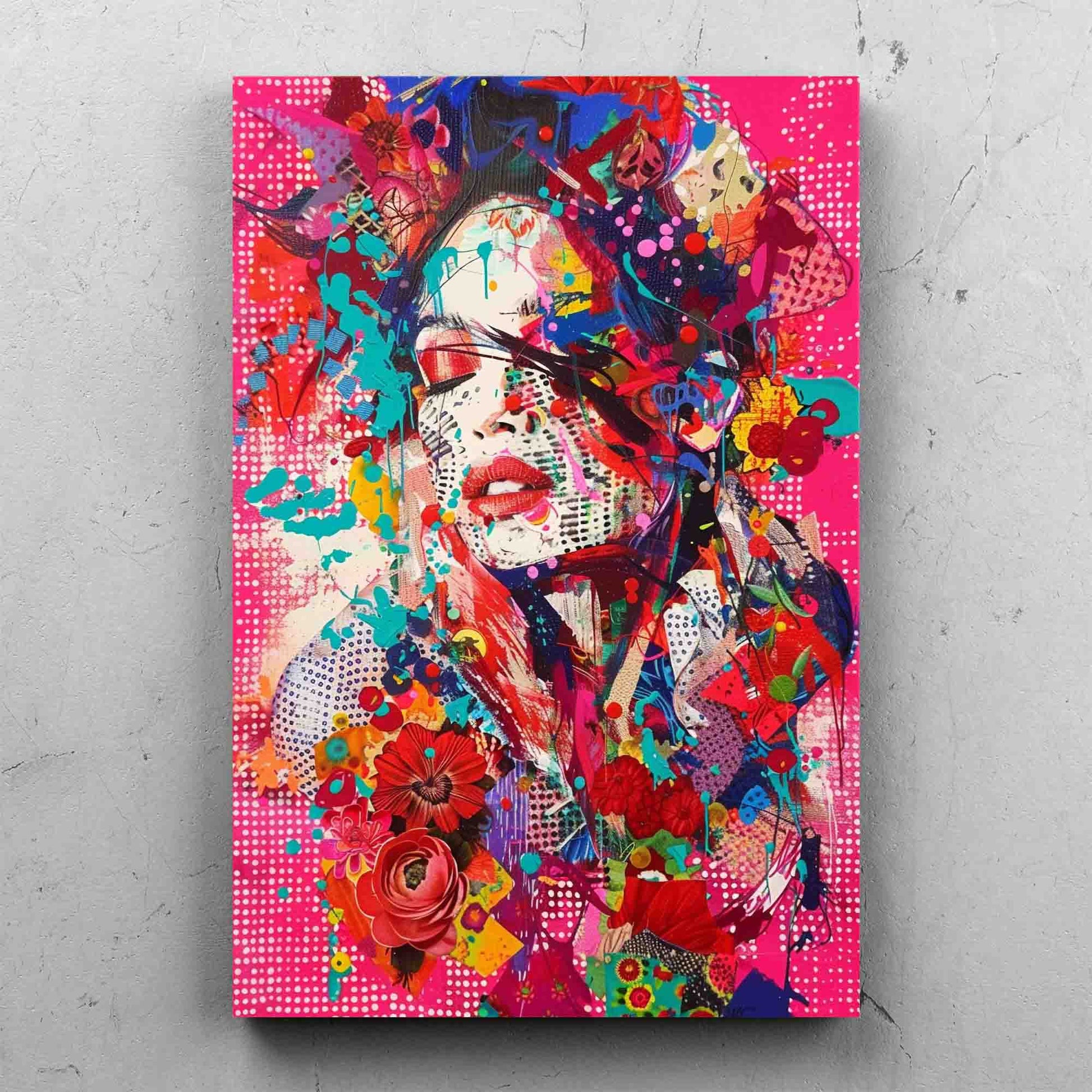 Colorful Pop Art Portrait