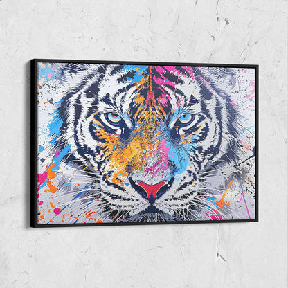 Colorful Tiger Pop Art Print