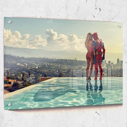 Deadpool Couple Los Angeles Art