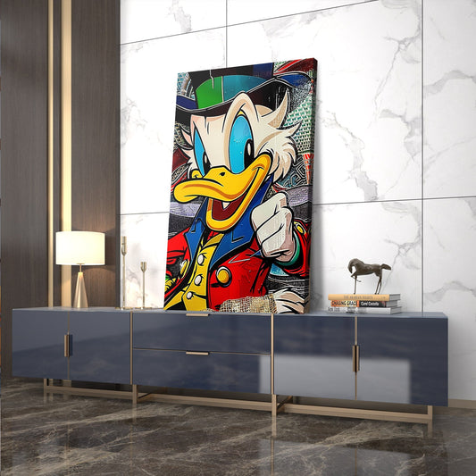 Disney Scrooge McDuck Pop Art