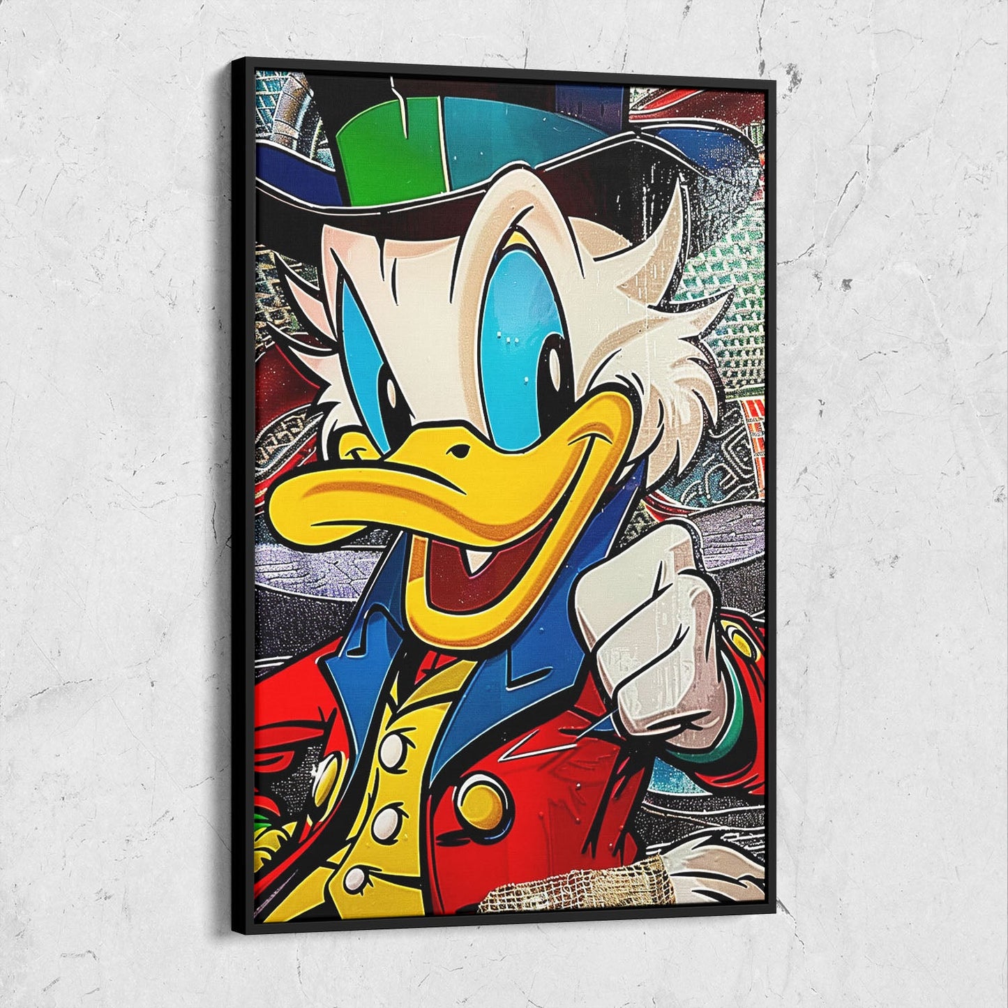 Disney Scrooge McDuck Pop Art