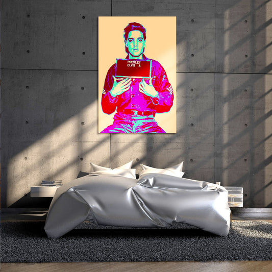 Elvis Presley Pop Art Portrait