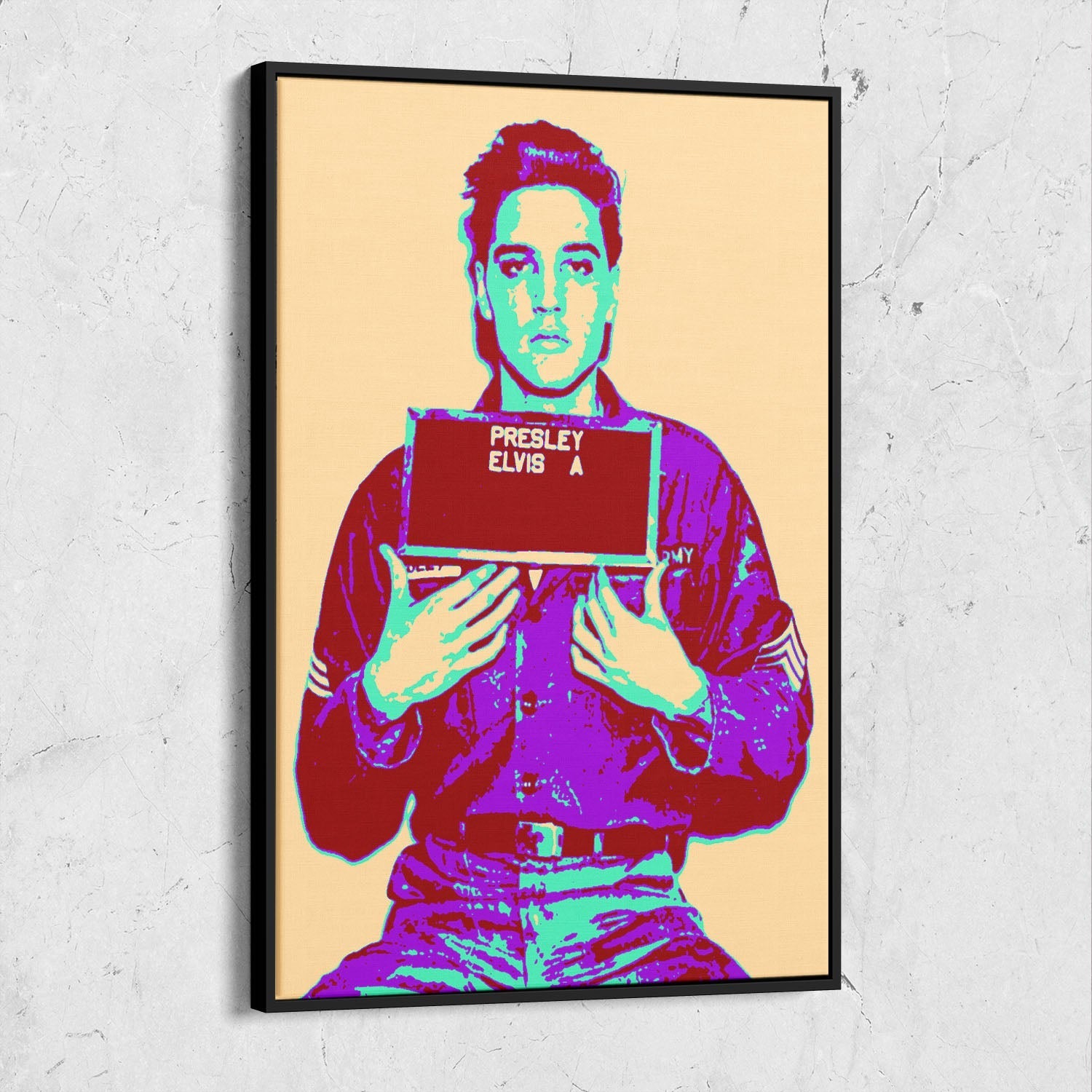 Elvis Presley Pop Art Portrait