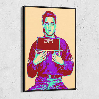 Elvis Presley Pop Art Portrait
